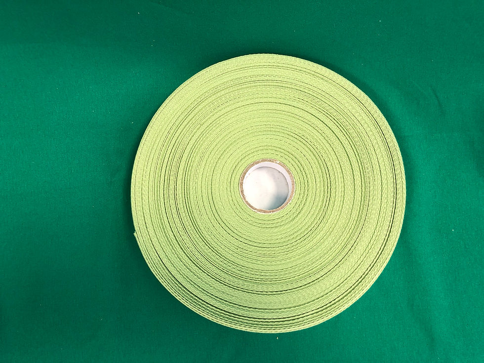 Thumbnail: 20mm Cotton herringbone tape. Price per 3m length