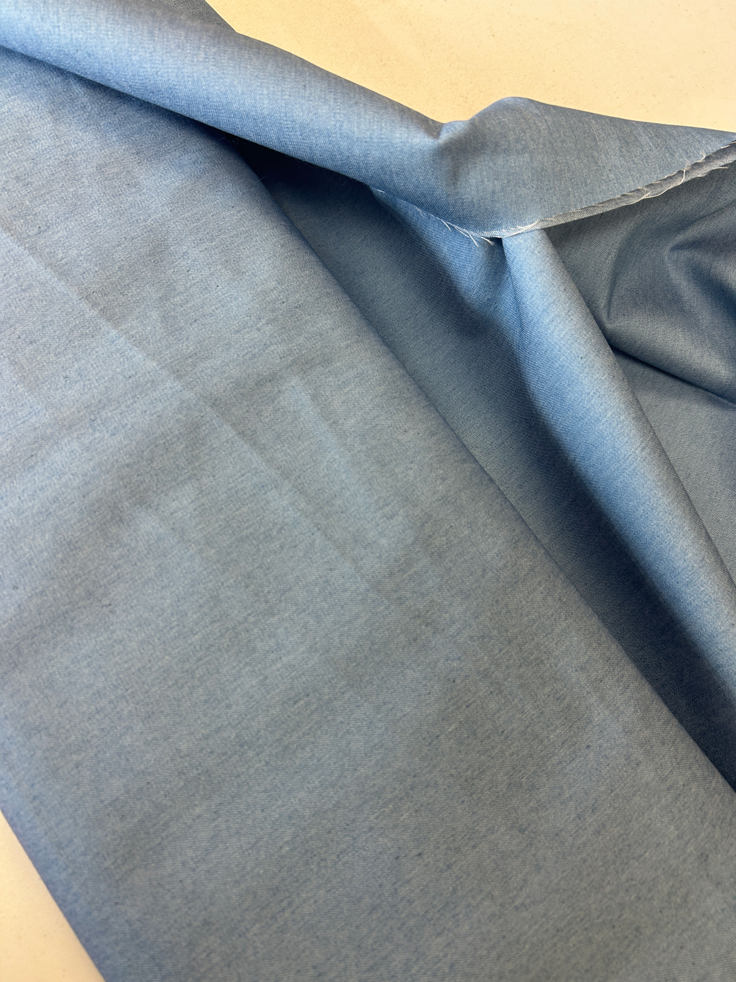 2806 - Light Blue – Chambray Plain Cotton
