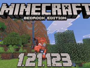 Minecraft PE 1.21.123 for Android