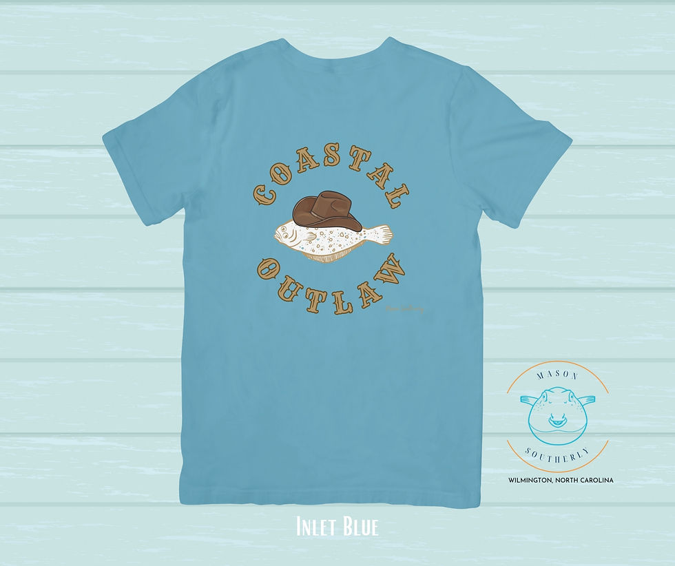 Thumbnail: Coastal Outlaw Cotton Tee