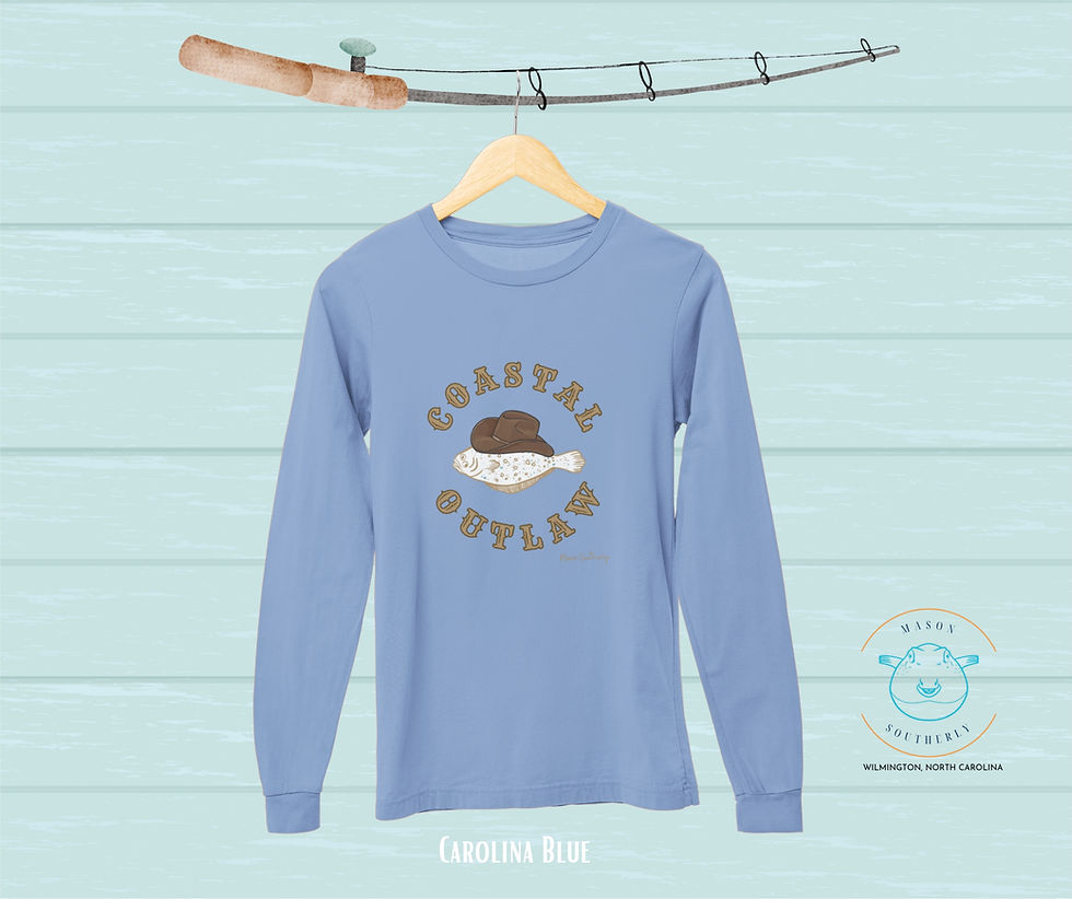 Thumbnail: Coastal Outlaw Long Sleeve Tee