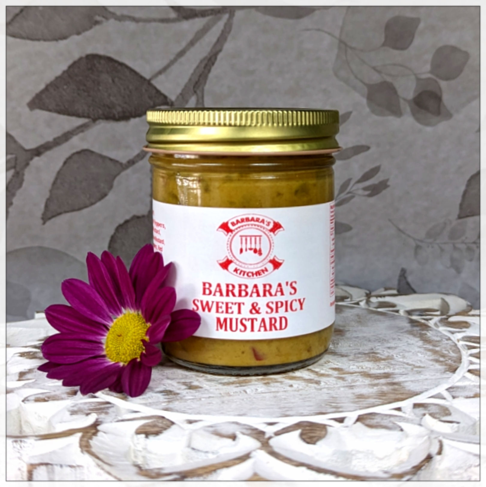 Barbara's Sweet & Spicy Mustard 8 oz