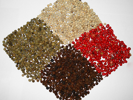 Die 4 Farben des Pfeffers