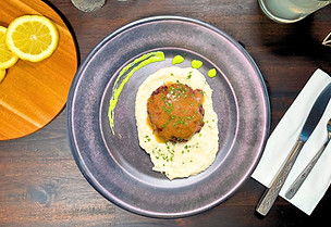 keto hamburger steak with cali mash