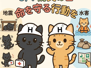 9月1日は「防災の日」〜はかるん&すみたろうと考える“命を守る行動”〜