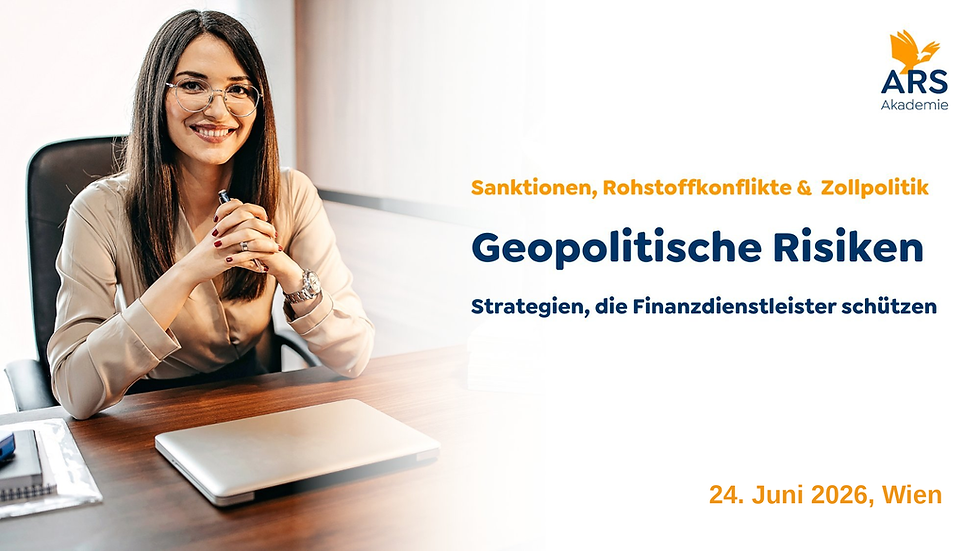 Geopolitische Risiken für Banken & Finanz­dienstleister