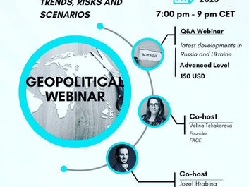 Q&A Geopolitical Webinar on Russia and Ukraine in July 1, 7-9 PM CET