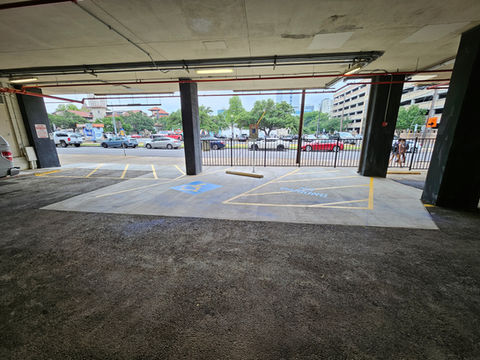 ADA Parking Concrete Upgrade by Holding Construction LLC
