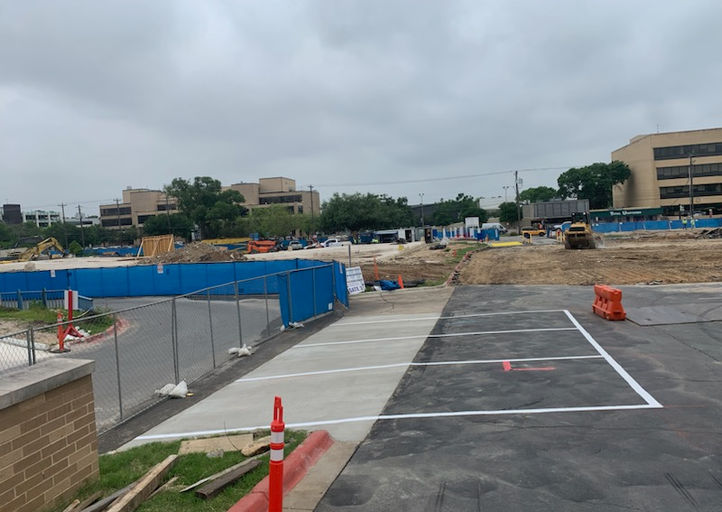 Site Logistics Concrete Paving by Holding Construction LLC