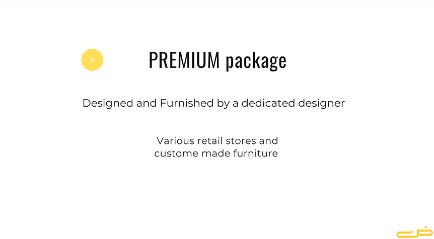 Premium Furnishing Package