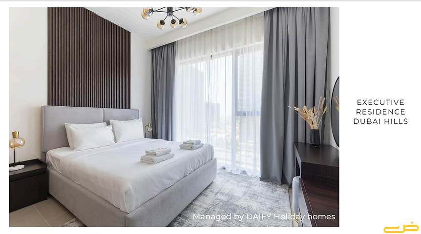 Dubai Hills Furnished Holiday Home Apartment