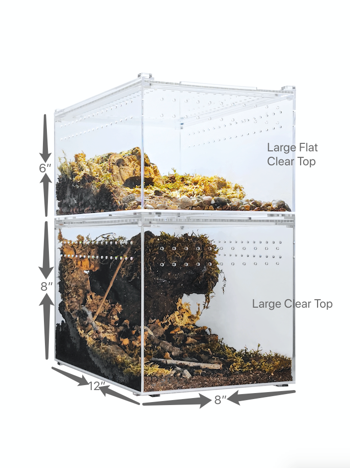Thumbnail: Acrylic Enclosure - Large Flat Clear Top