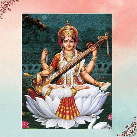 La déesse Sarasvati