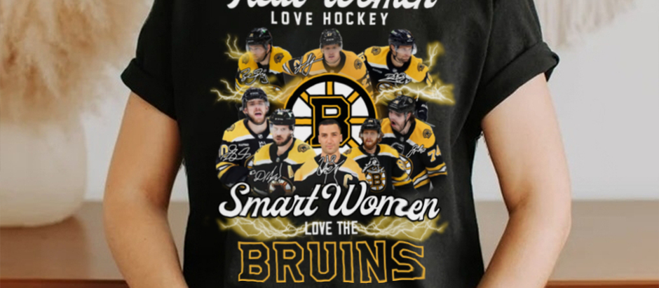 nhl boston bruins real women love hockey smart women love the bruins signatures shirt Sweater