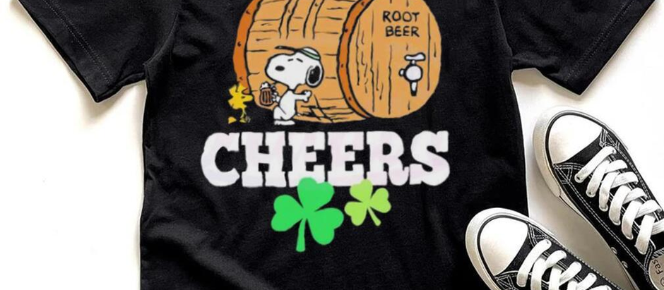 Peanuts Cheers Root Beer Peanuts St Patricks Day Shirt