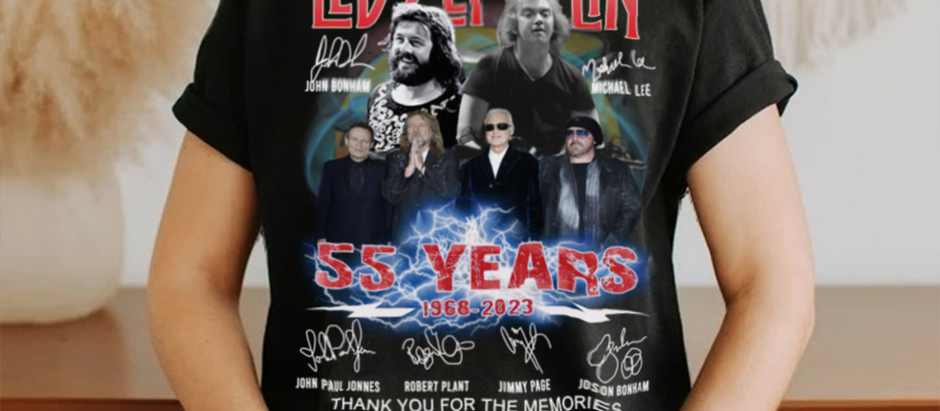 ledzeppelin john bonham and michael lee 55 years 19682023 thank you for the memories signatures shir