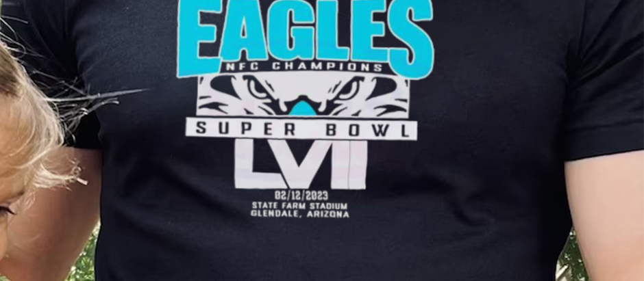 Philadelphia Eagles NFC Champions Super Bowl LVII Shirt