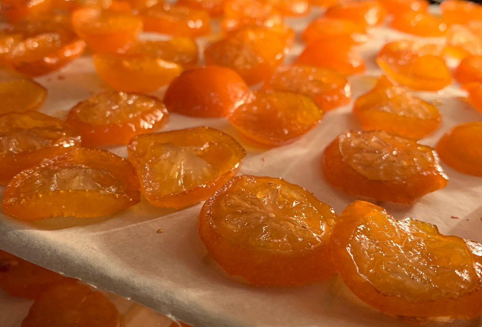 「甘草金柑御菓子」・限定・春季節のプレゼント・甘酸っぱい味・たまたま金柑使用