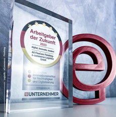 Auszeichnung zum Arbeitgeber der Zukunft 2023