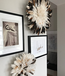 Urban Loft Deatil Bilderahmen Federschmuck