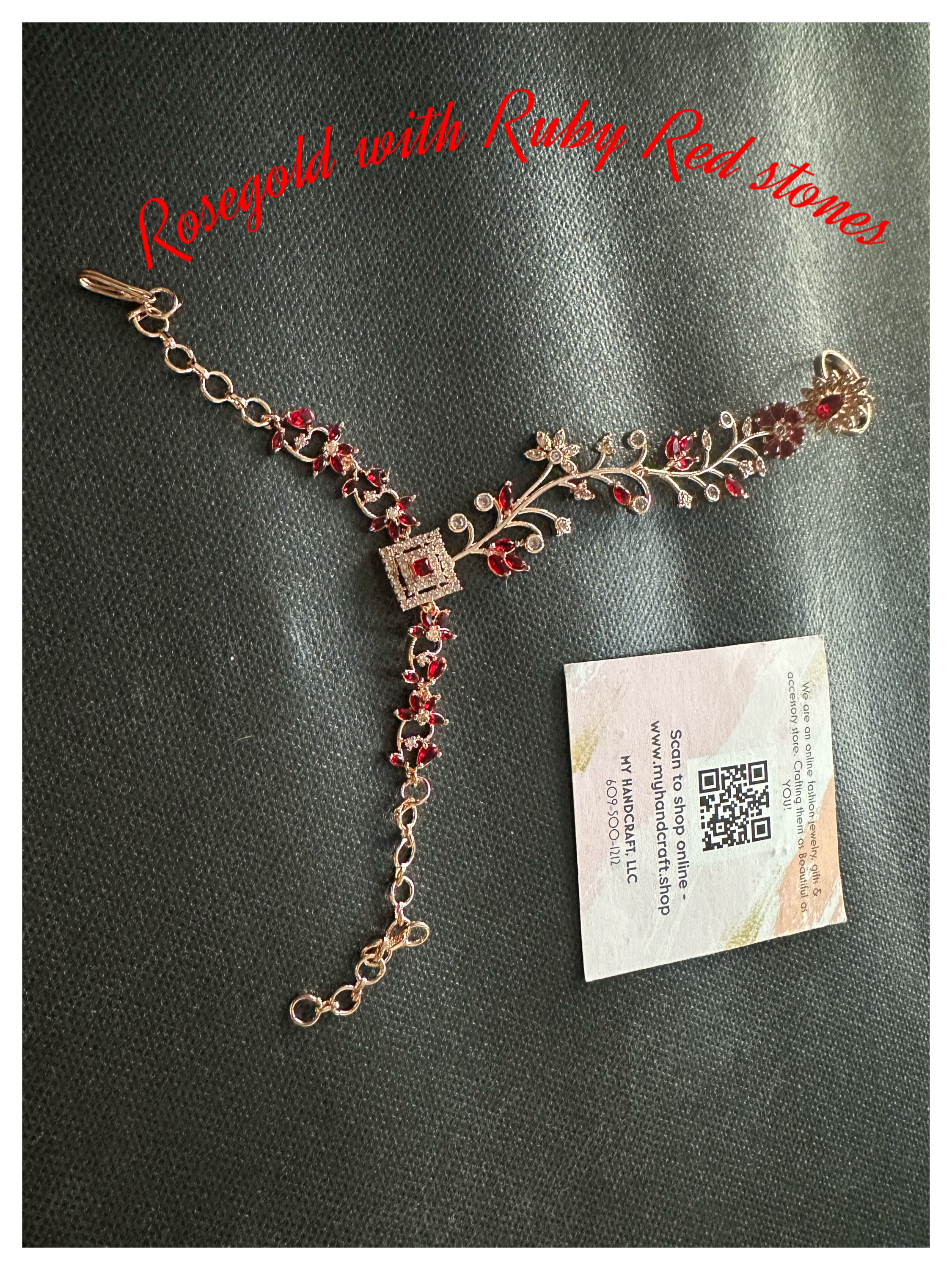 Haath Phool - Tanvi, Delicate Bangle & Ring Collection 💎