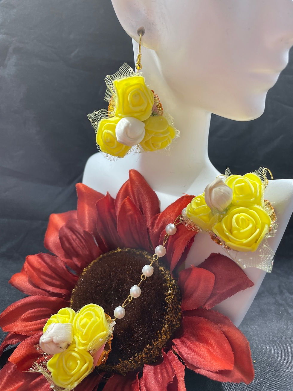 Thumbnail: Necklace Set - Suman, Flower Phool Collection 🛍
