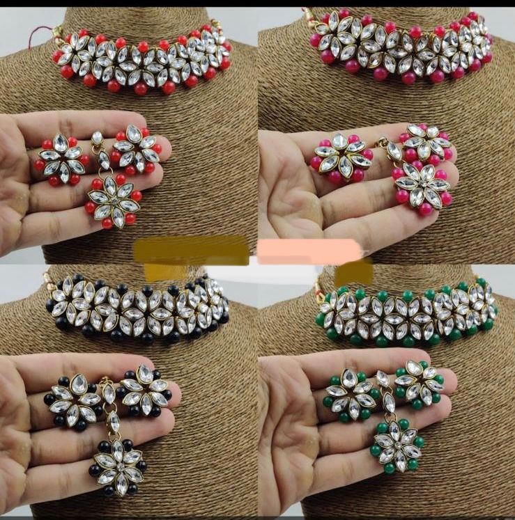 Thumbnail: Necklace Set - 🎨 Manjula, Beautiful Collection 💎