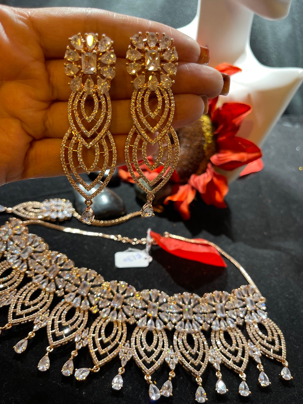 Thumbnail: Necklace Set - 🎨 Tanvi, Delicate Collection 💎💎