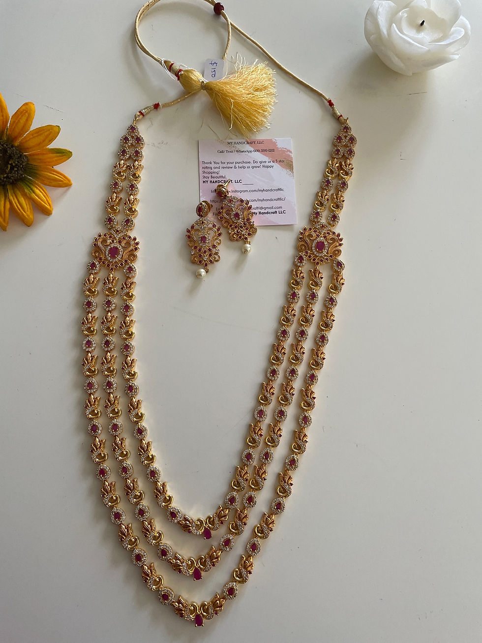 Thumbnail: Necklace Set - Turvi Collection