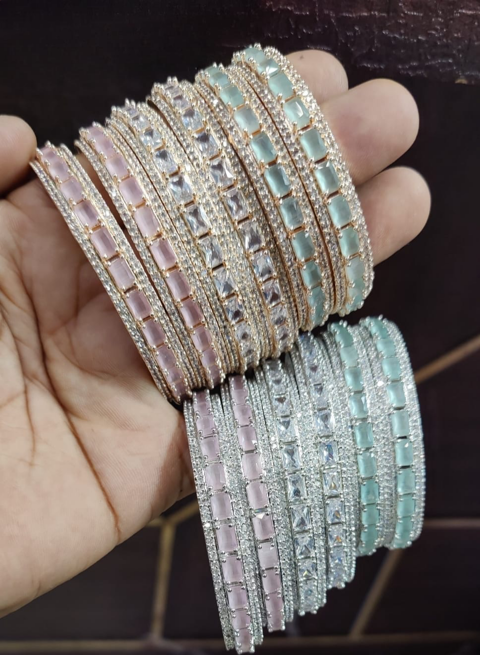Thumbnail: Bangle - 🎨 Tanvi, Delicate Set of 2 Collection 💎