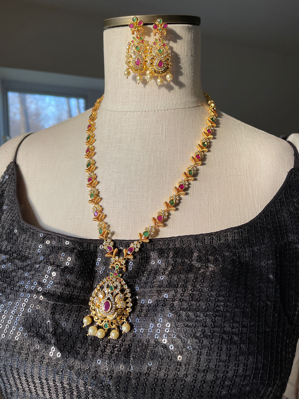 Thumbnail: Necklace set - Turvi, Superior Collection 💎