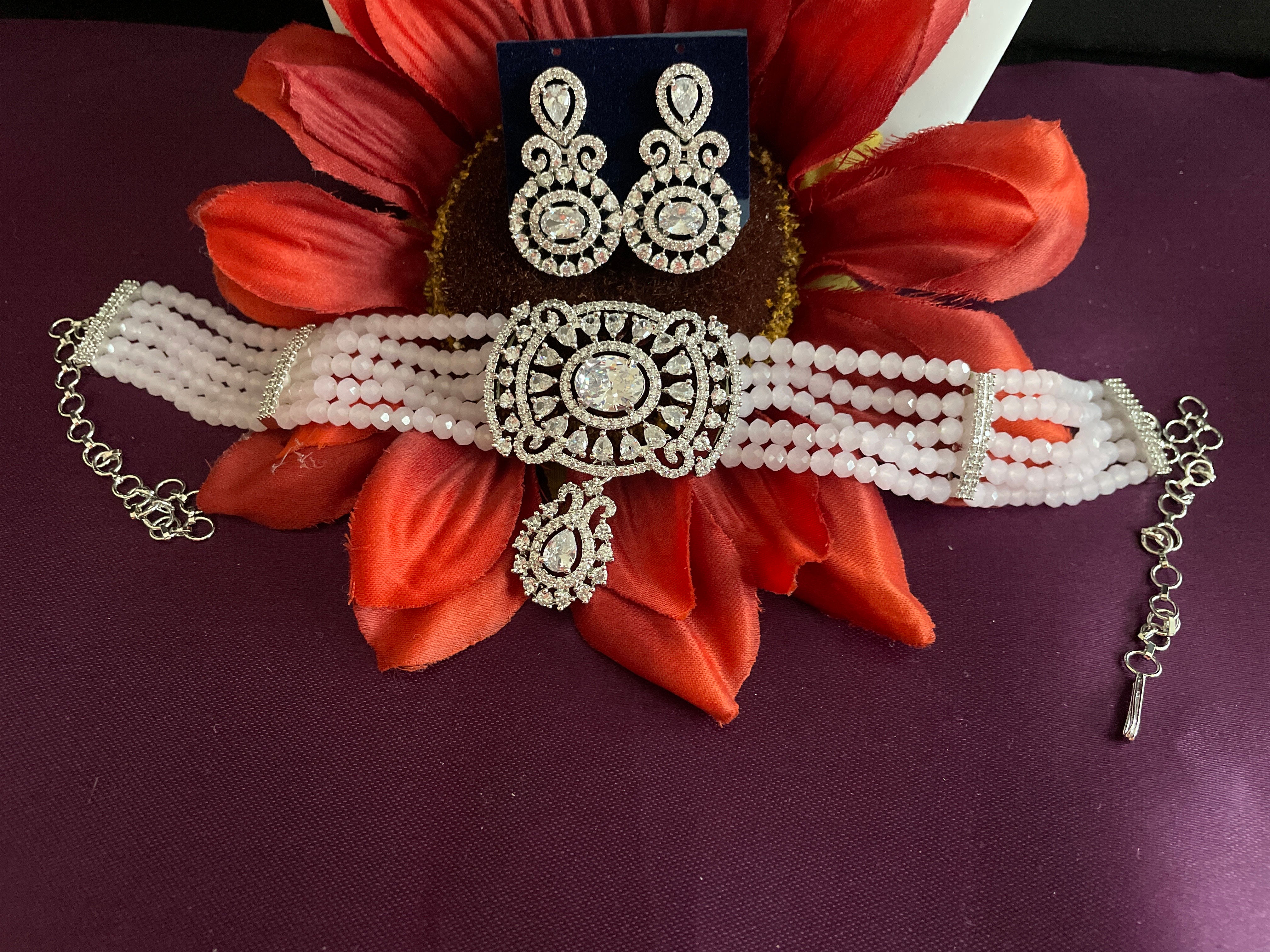 Necklace Set - 🎨 Tanvi, Delicate Collection 💎