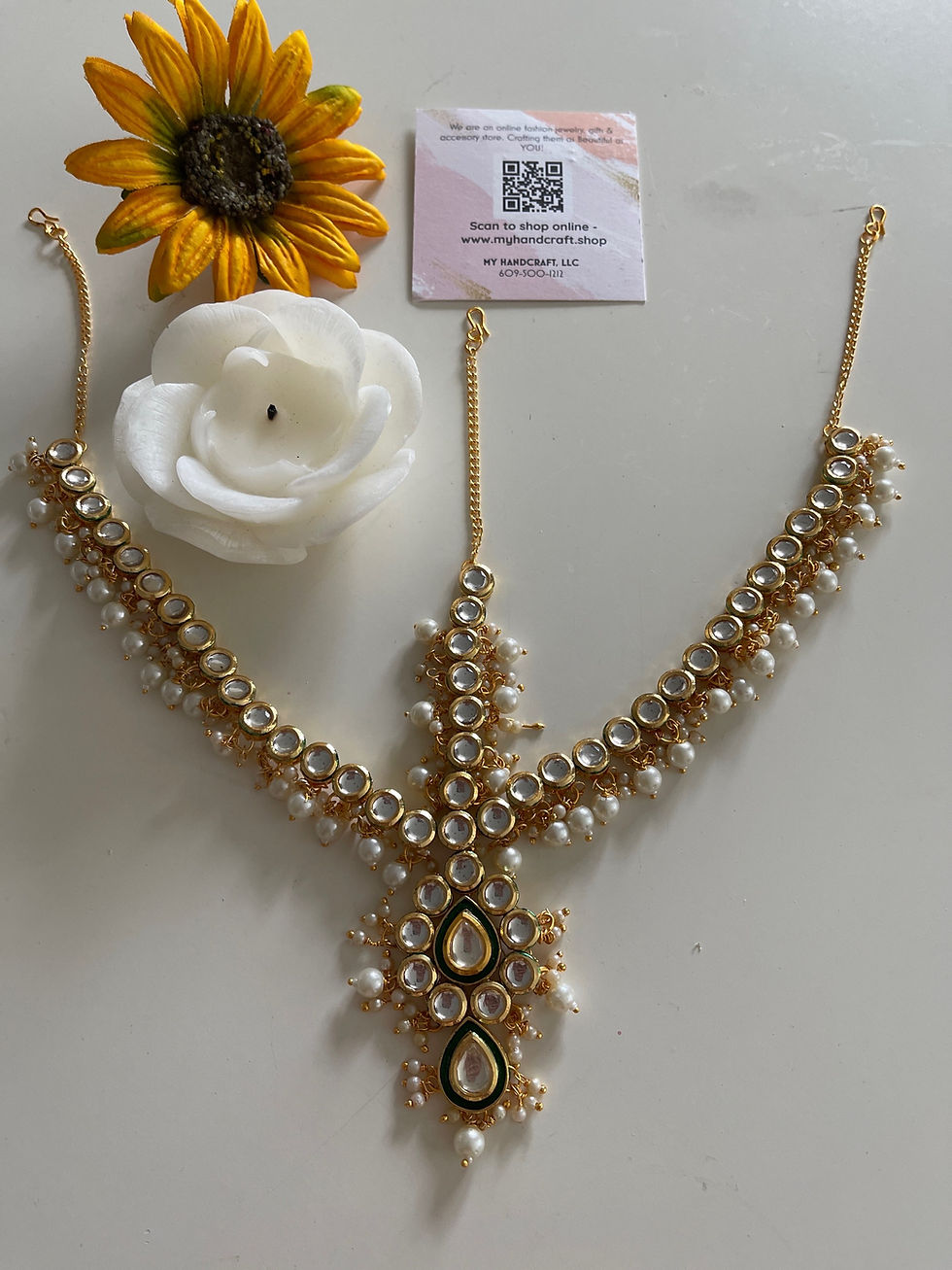 Thumbnail: Matha Patti - Amaira, Beautiful Forever Hair Accessory Collection 💎💎