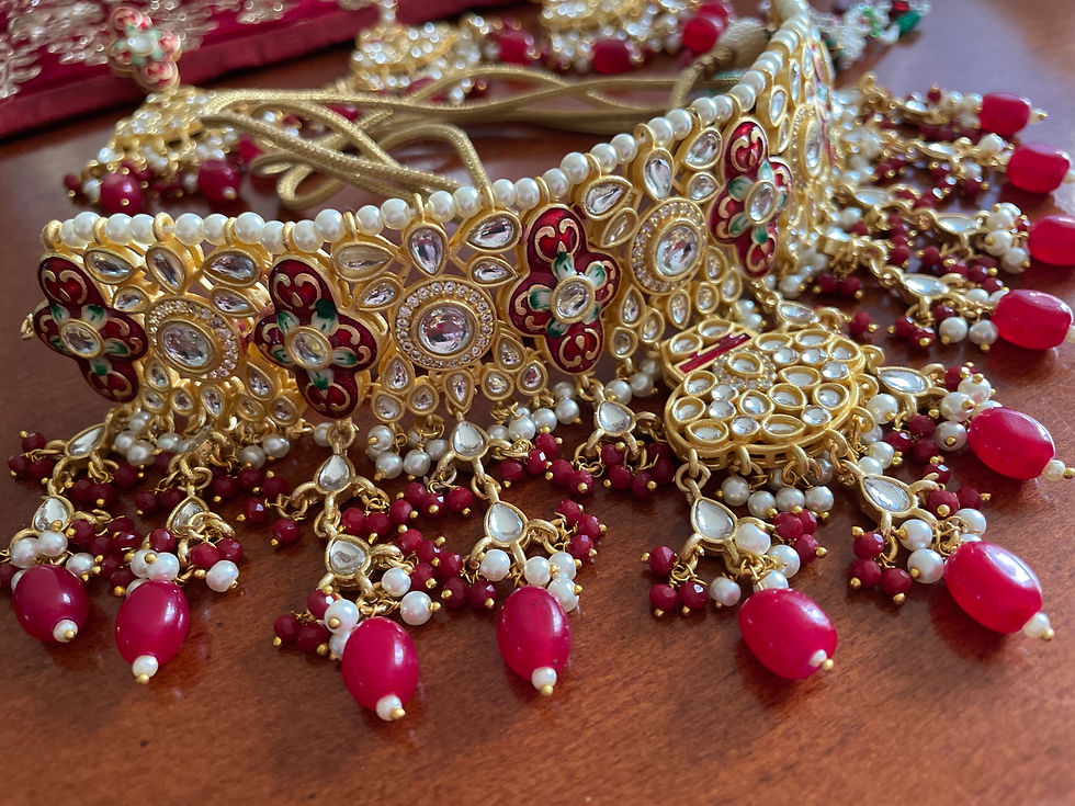 Thumbnail: Necklace Set - 🎨 Manjula, Beautiful Collection 