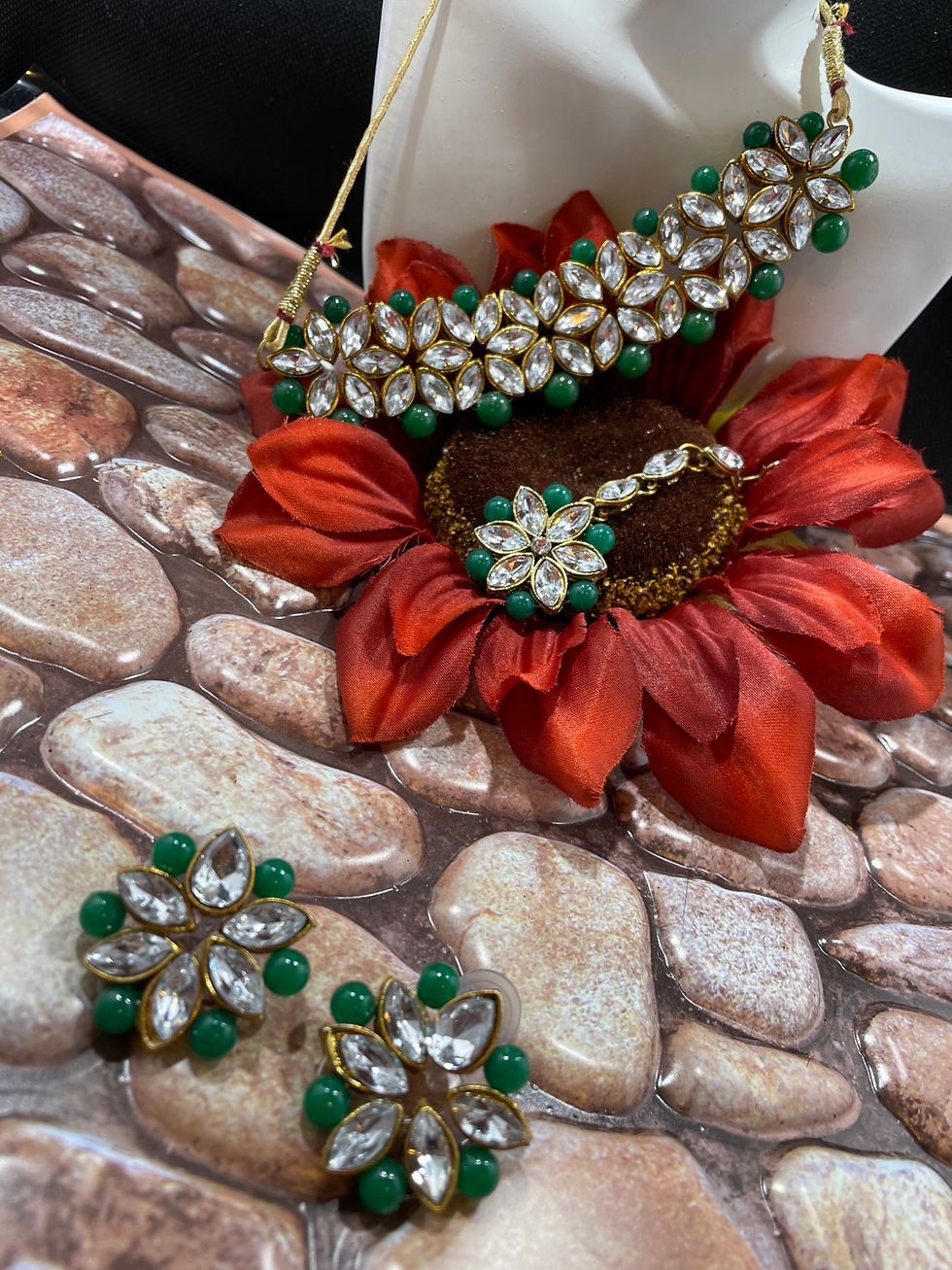 Thumbnail: Necklace Set - 🎨 Manjula, Beautiful Collection 💎