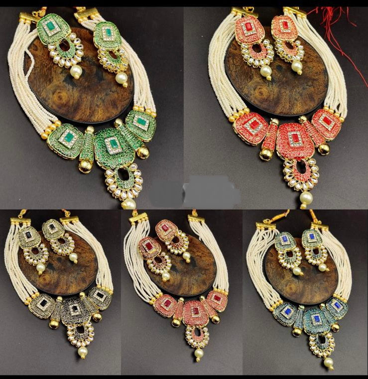 Thumbnail: Necklace Set - 🎨 Manjula, Beautiful Collection💎 