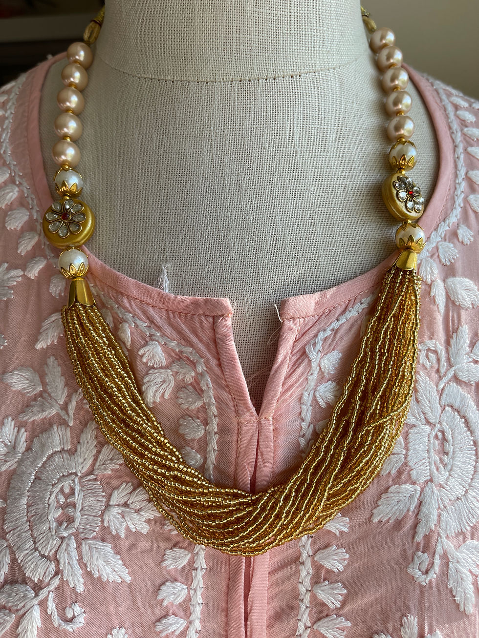 Thumbnail: Necklace Set - Gauri, Bliss Collection 💎
