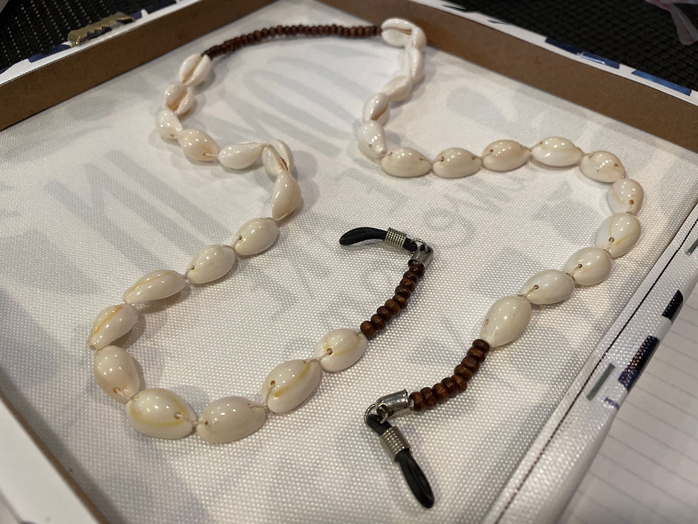 Thumbnail: Eye glasses Chain - Anahita, Water Goddess Accessory Collection 