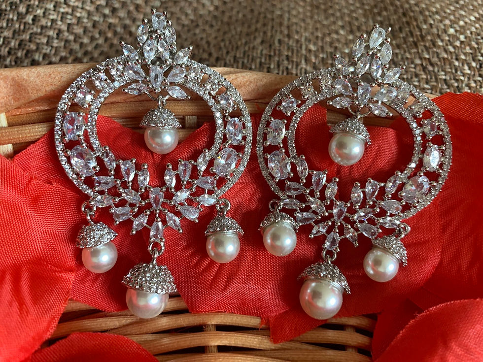Thumbnail: Earrings - Tanvi, Delicate Collection 💎