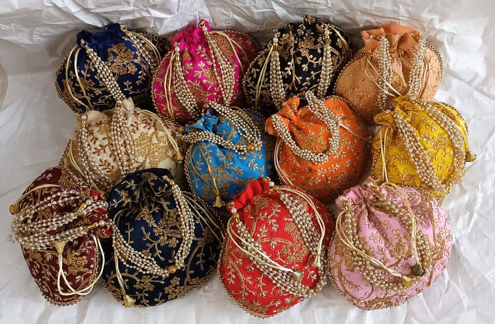 Thumbnail: Bag - 🎨 Nidhi, POTLI Treasure Collection 💎