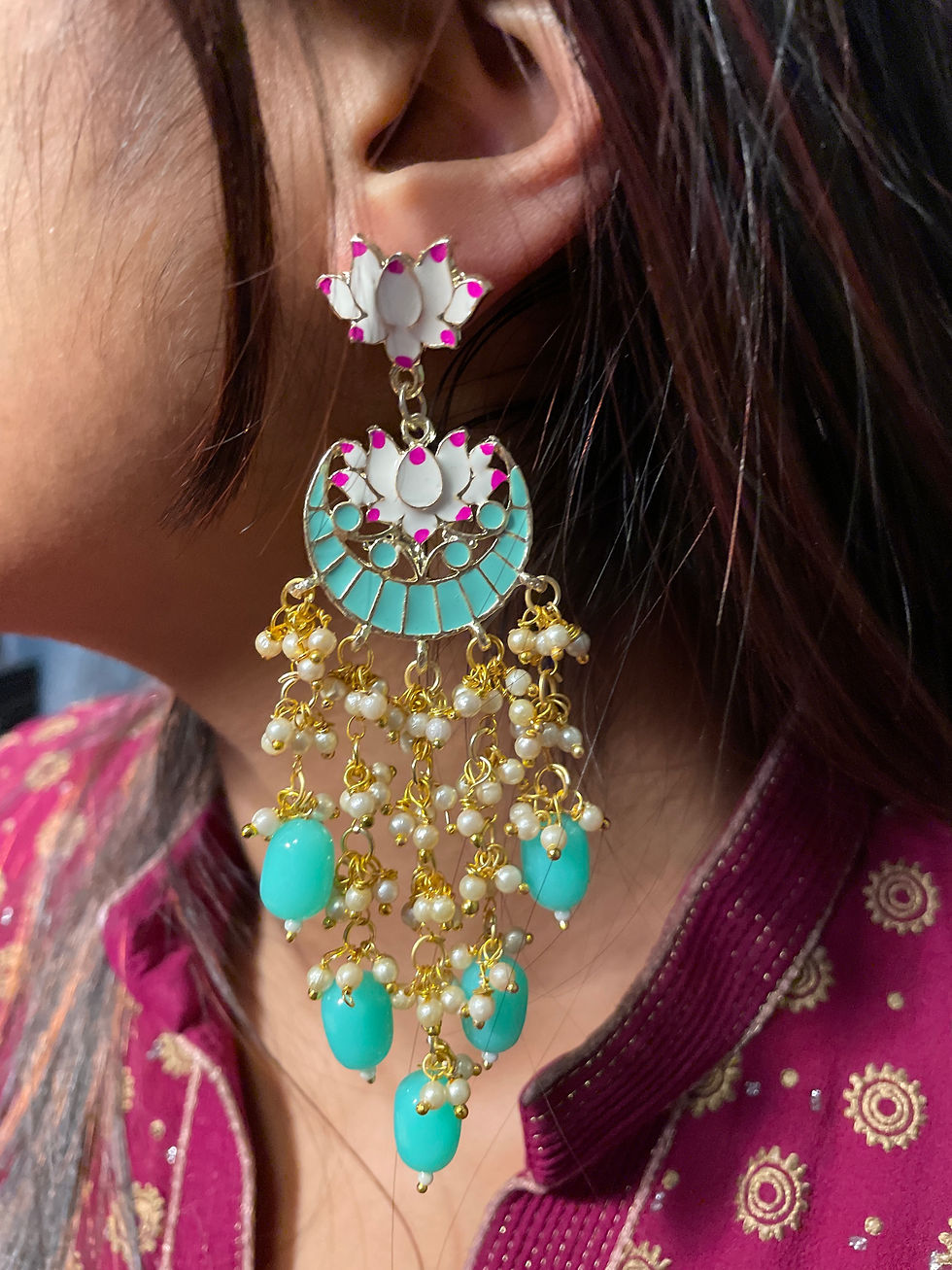 Thumbnail: Earrings - 🎨 Saira Ladli, Princess Collection 💎