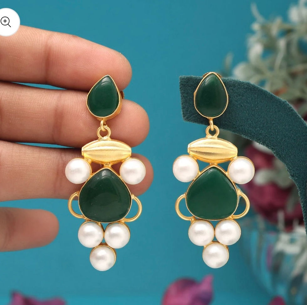 Earrings - 🎨 Eshana, The Desire Collection