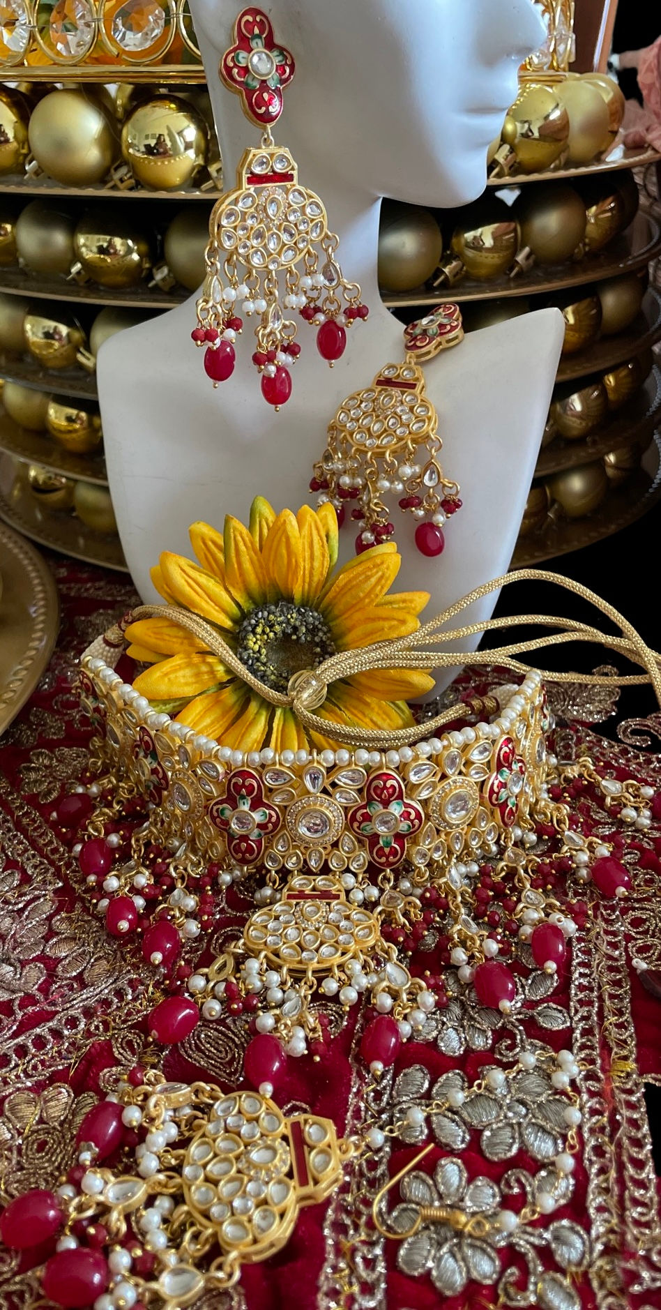 Thumbnail: Necklace Set - 🎨 Manjula, Beautiful Collection 