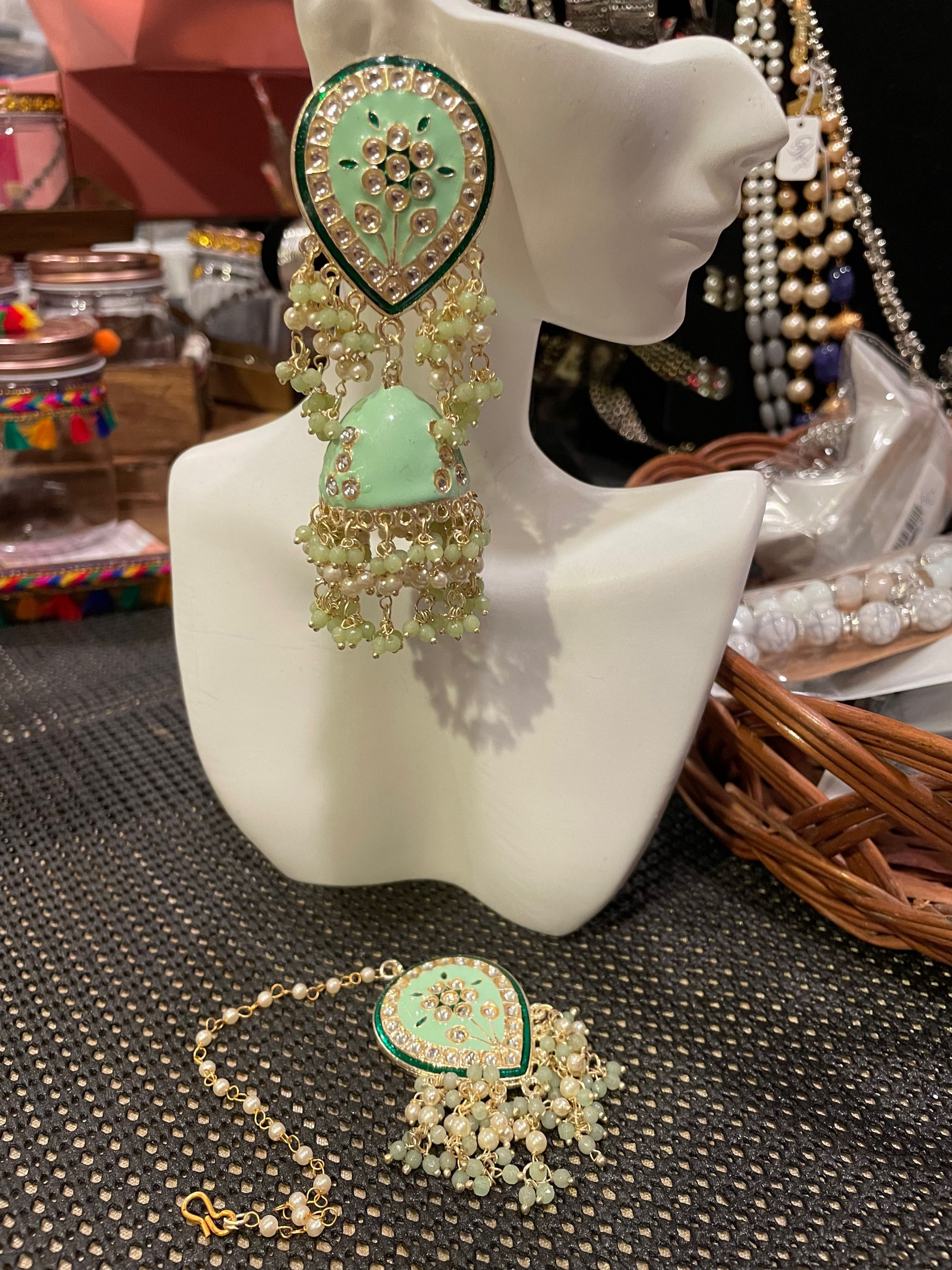 Earrings Set - 🎨 Saira Saanvi, Princess Collection 