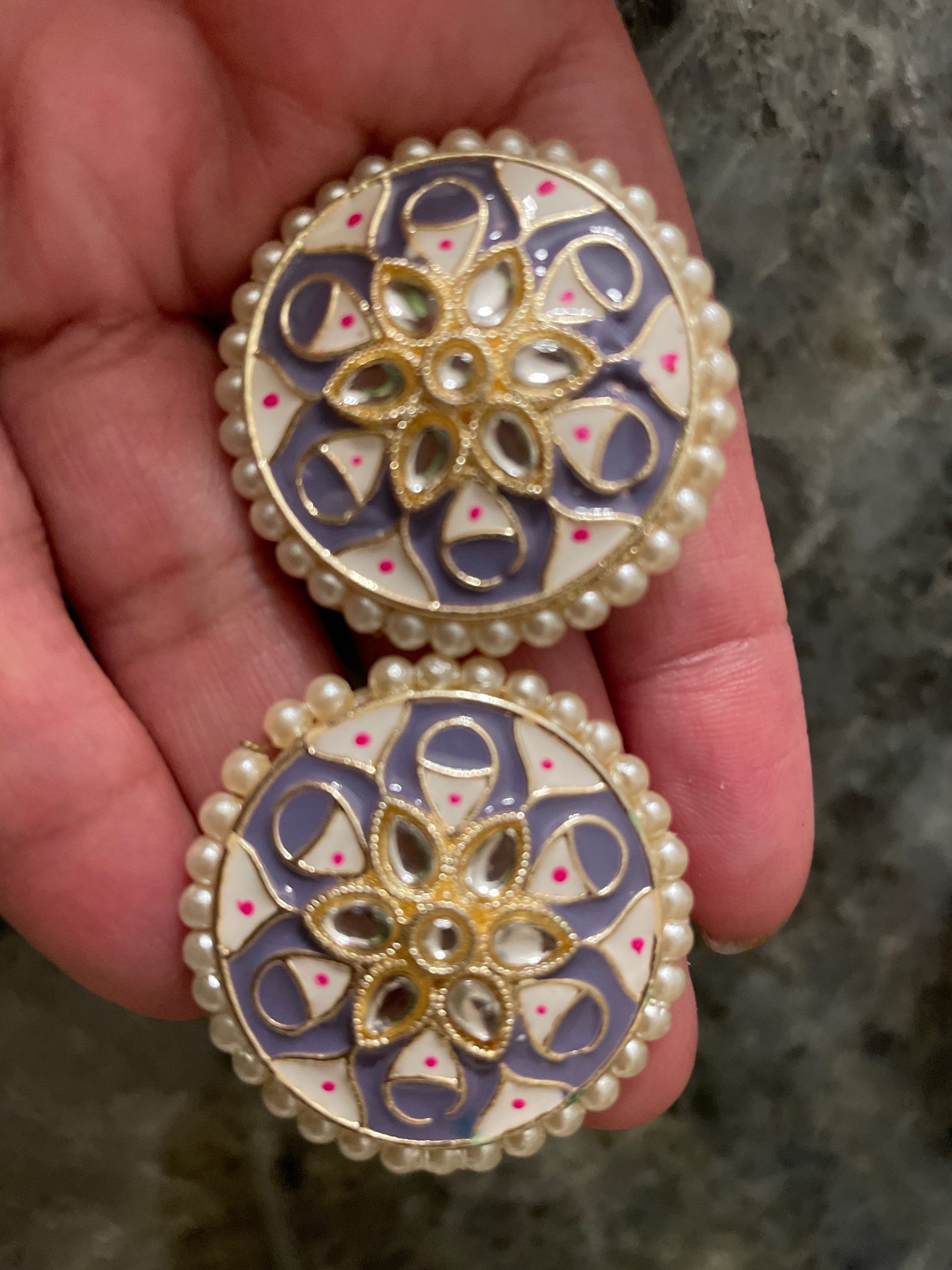 Earrings - 🎨 Saira, Princess Collection 