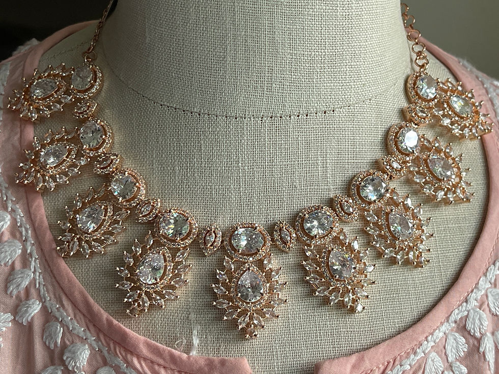 Thumbnail: Necklace Set - 🎨 Tanvi, Delicate Collection 💎💎
