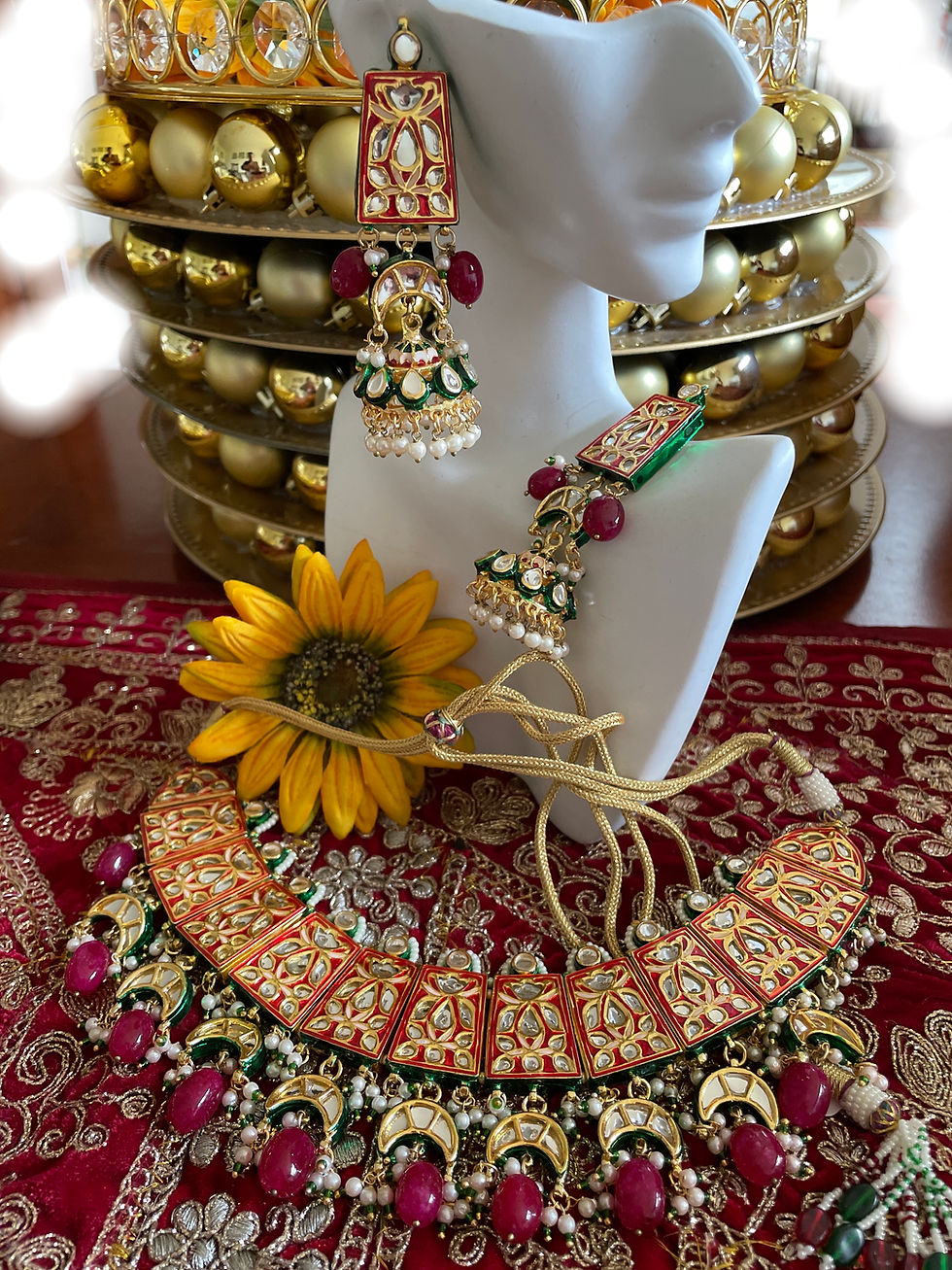 Thumbnail: Necklace Set - Saira Collection