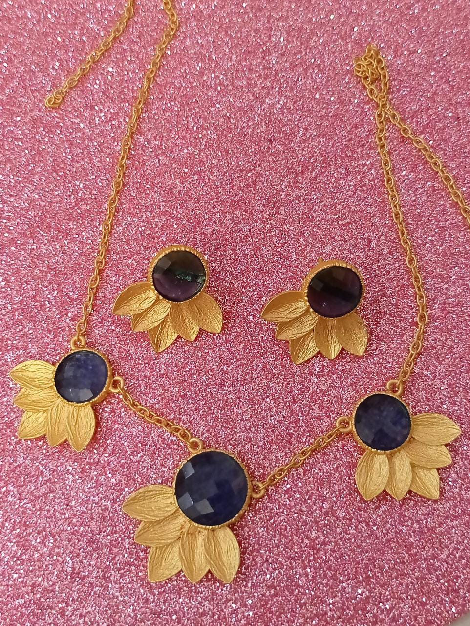 Thumbnail: Necklace Set - 🎨 Eshana, The Desire Collection 💎 