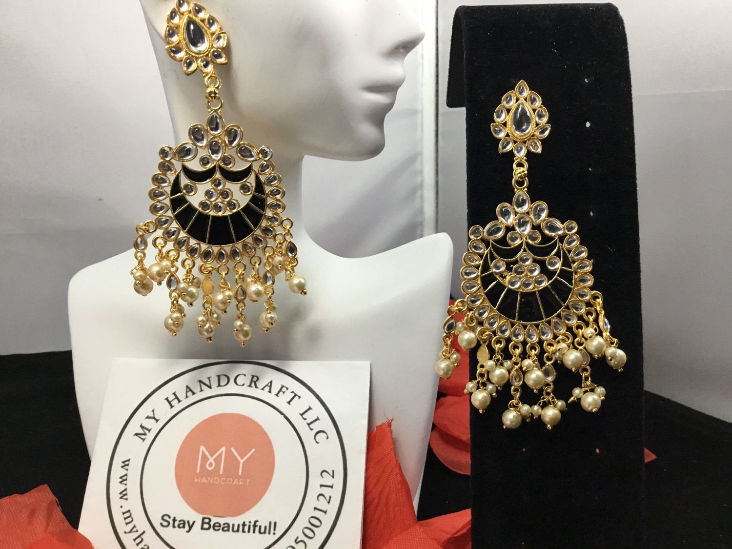 Earrings - 🎨 Manjula Ladli, Beautiful Beloved Collection 💎