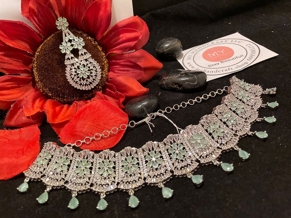 Thumbnail: Necklace Set - 🎨 Tanvi, Delicate Collection 💎